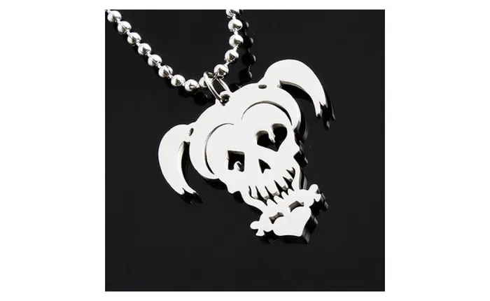 sparklingselections Necklaces Joker Stainless Steel Pendant Necklace