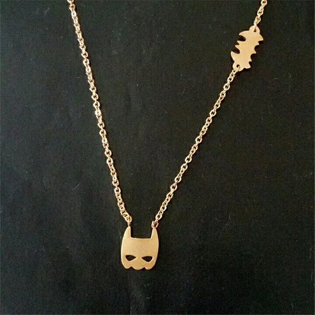 sparklingselections Stainless Steel Super Hero Shape Pendant Necklaces Women Men Party Gift Necklaces sparklingselections Stainless Steel Super Hero Shape Pendant Necklaces Women Men Party Gift Necklaces