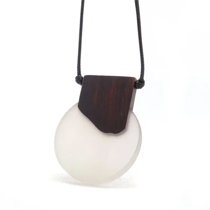 sparklingselections Womens New Natural Sandalwood Waterdrop Pendant Necklace Necklaces sparklingselections Womens New Natural Sandalwood Waterdrop Pendant Necklace Necklaces