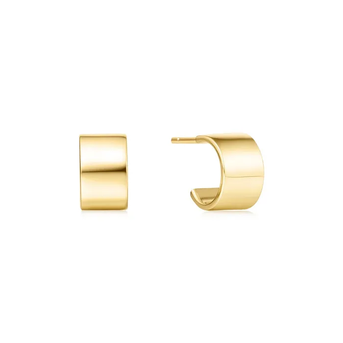 Vogue Maven Small Huggie Hoop Earrings Ania Haie Earrings