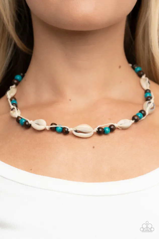 Bermuda Beachcomber Blue Necklace Jewelry by Bretta Paparazzi Accessories Necklaces Bermuda Beachcomber Blue Necklace Jewelry by Bretta Paparazzi Accessories Necklaces
