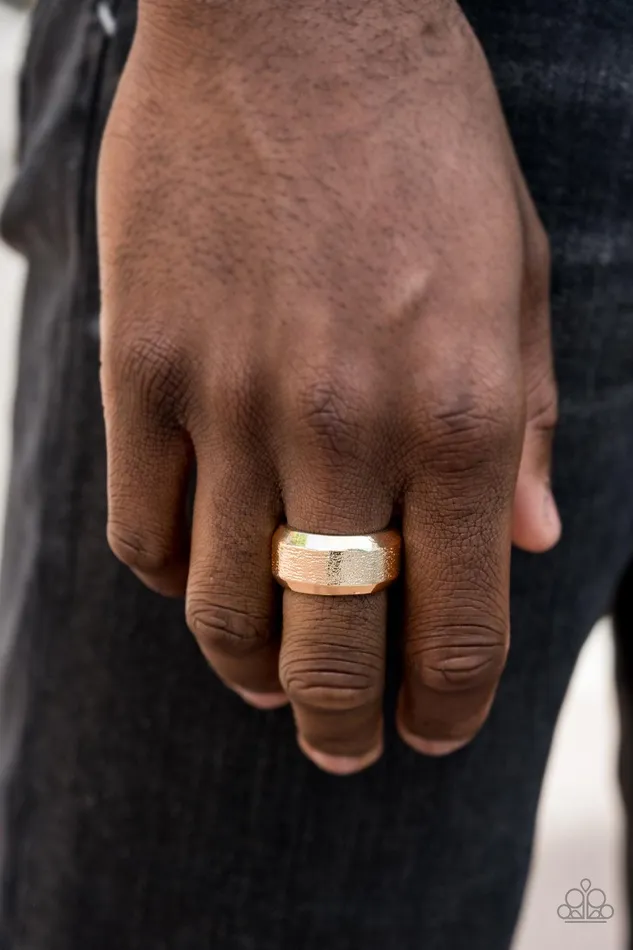 Checkmate Gold Ring Jewelry by Bretta Paparazzi Accessories Rings
