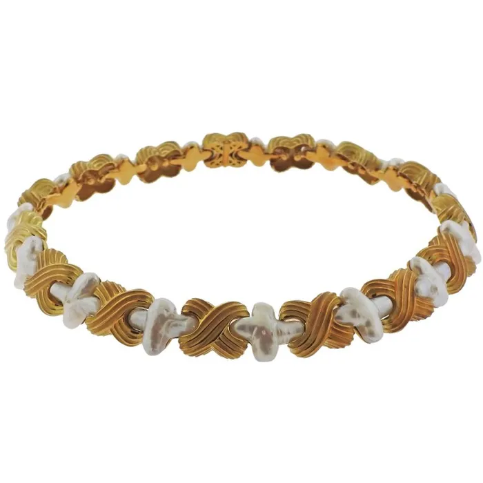 Christopher Walling Massive Christopher Walling Diamond Pearl Gold Necklace Necklaces Christopher Walling Massive Christopher Walling Diamond Pearl Gold Necklace Necklaces