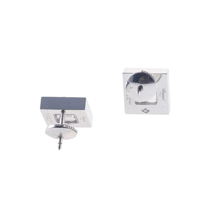 Earrings Chopard Chopard Happy Diamonds Sapphire Gold Stud Earrings
