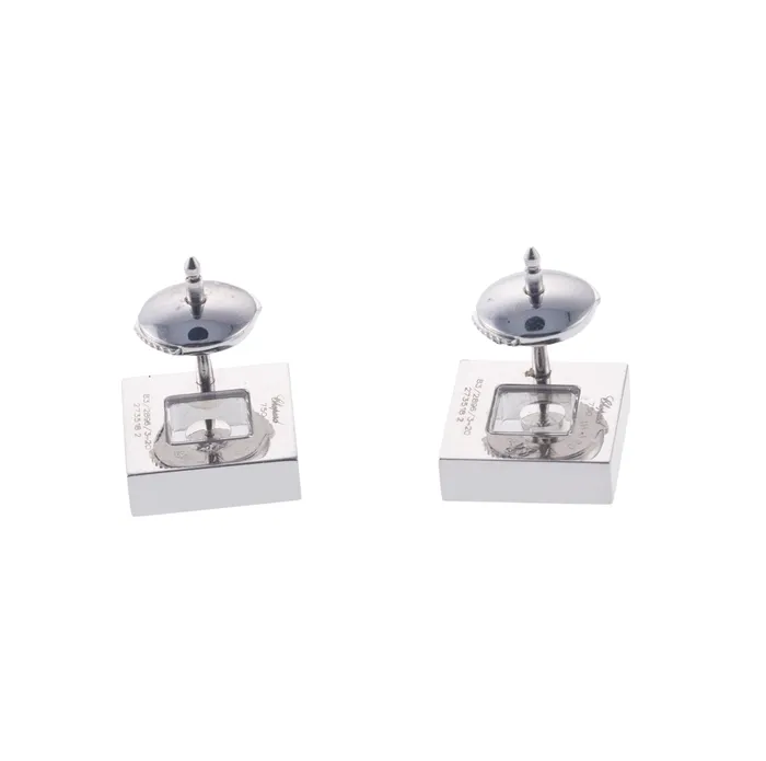 Earrings Chopard Chopard Happy Diamonds Sapphire Gold Stud Earrings