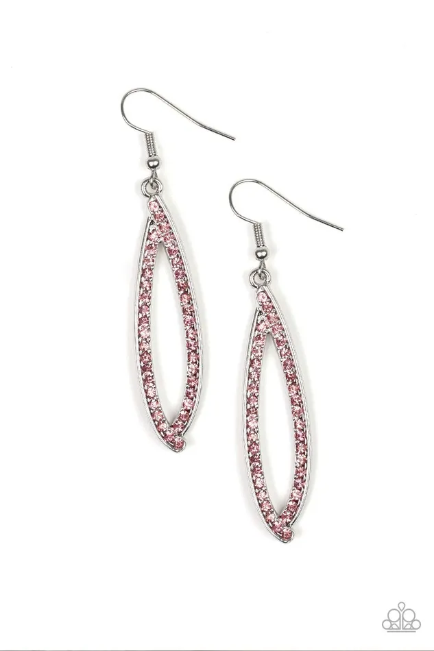 Earrings Paparazzi Accessories Treasure Trove Trinket Pink Earrings Jewelry by Bretta