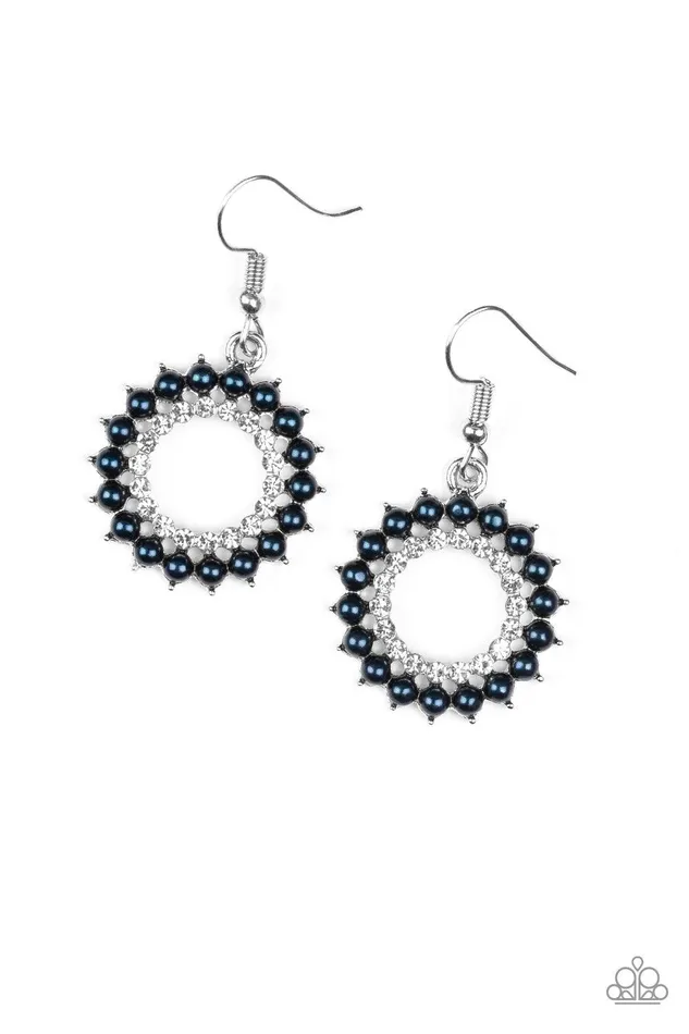 Earrings Paparazzi Accessories Wreathed In Radiance Blue Earrings Jewely by Bretta