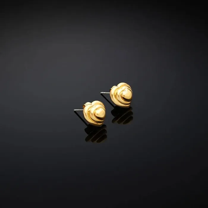 Earrings Womens heart earrings 11 cm with gold plating Chiara Ferragni Bold Chiara Ferragni