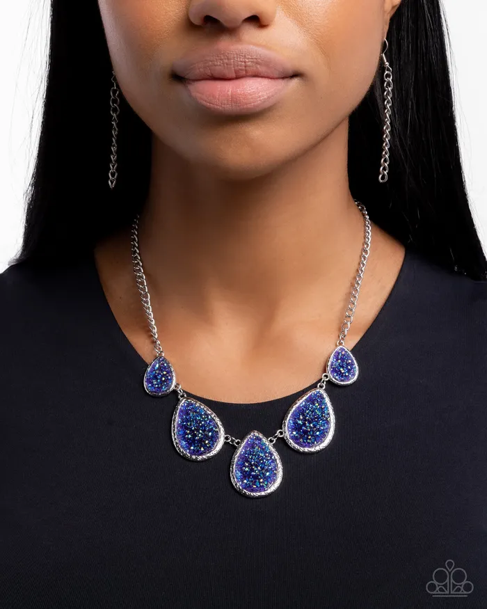 Geode Gamut Multi Necklace Jewelry by Bretta Paparazzi Accessories Necklaces