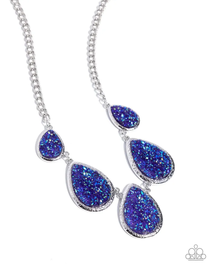 Geode Gamut Multi Necklace Jewelry by Bretta Paparazzi Accessories Necklaces