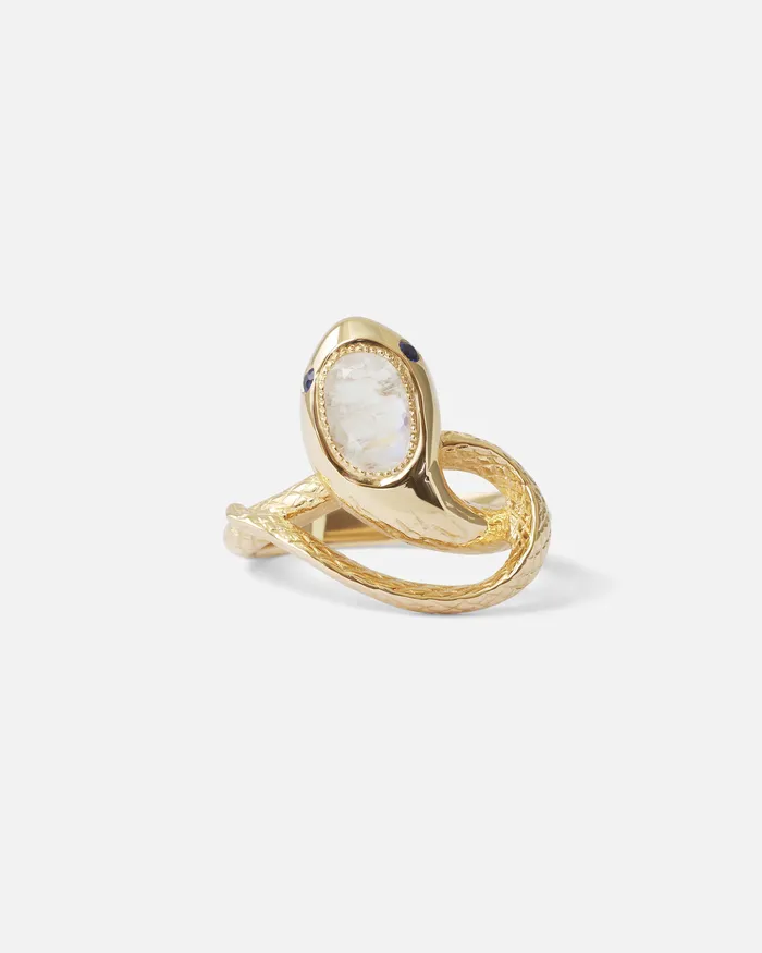 Ides Rings Ophidia Ring Moonstone