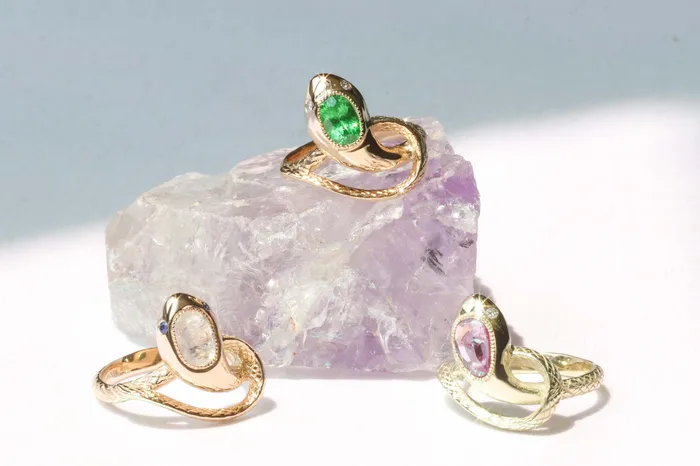 Ides Rings Ophidia Ring Moonstone Ides Rings Ophidia Ring Moonstone