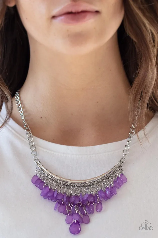 Jewelry by Bretta Necklaces Rio Rainfall Purple NecklaceJewelry By Bretta