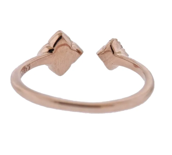 Kabana Rings Kabana Rose Gold Mother of Pearl Diamond Ring