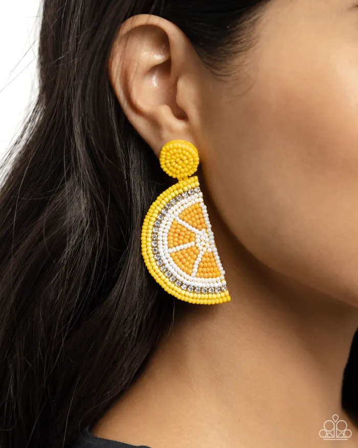 Lemon Leader Yellow Lemon Earrings Jewelry by Bretta Paparazzi Accessories Earrings Lemon Leader Yellow Lemon Earrings Jewelry by Bretta Paparazzi Accessories Earrings