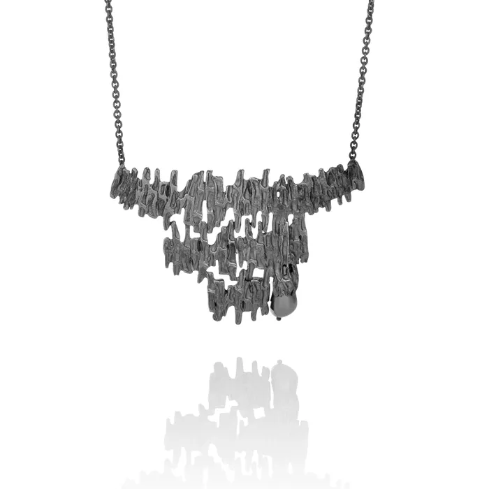 Necklaces AURUM by Gubjrg BASALT NECKLACE