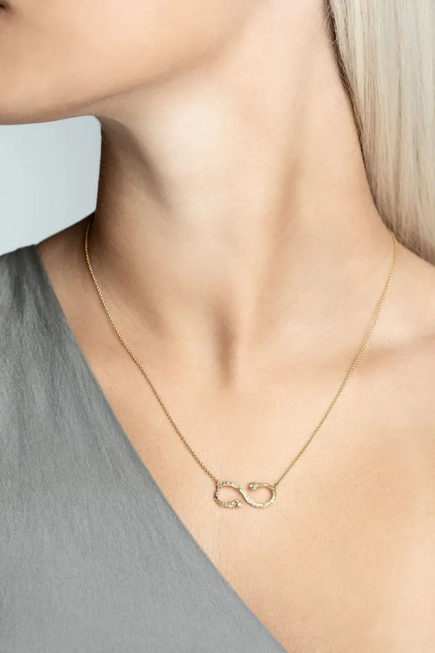 Necklaces AURUM by Gubjrg SINDUR necklace