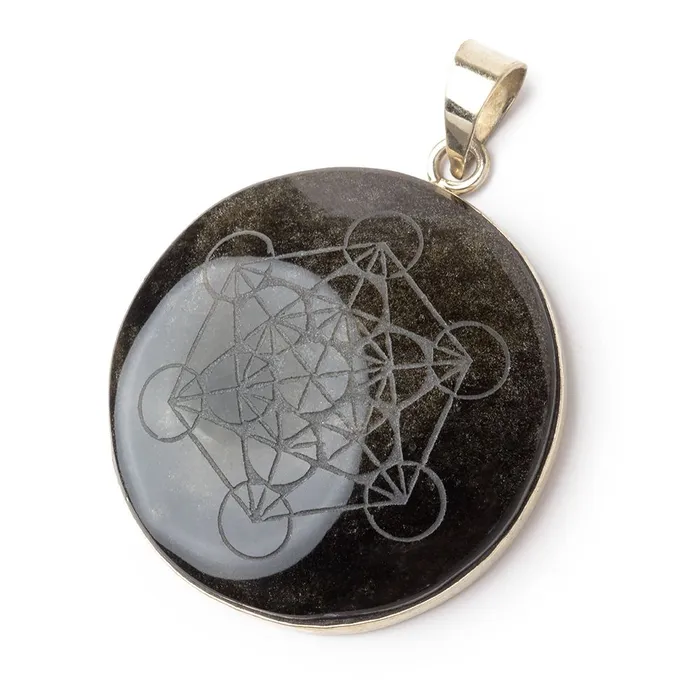 Necklaces Beadsofcambaycom 35mm 925 Silver Bezel Golden Sheen Obsidian Carved Coin 1 Pendant Necklaces Beadsofcambaycom 35mm 925 Silver Bezel Golden Sheen Obsidian Carved Coin 1 Pendant