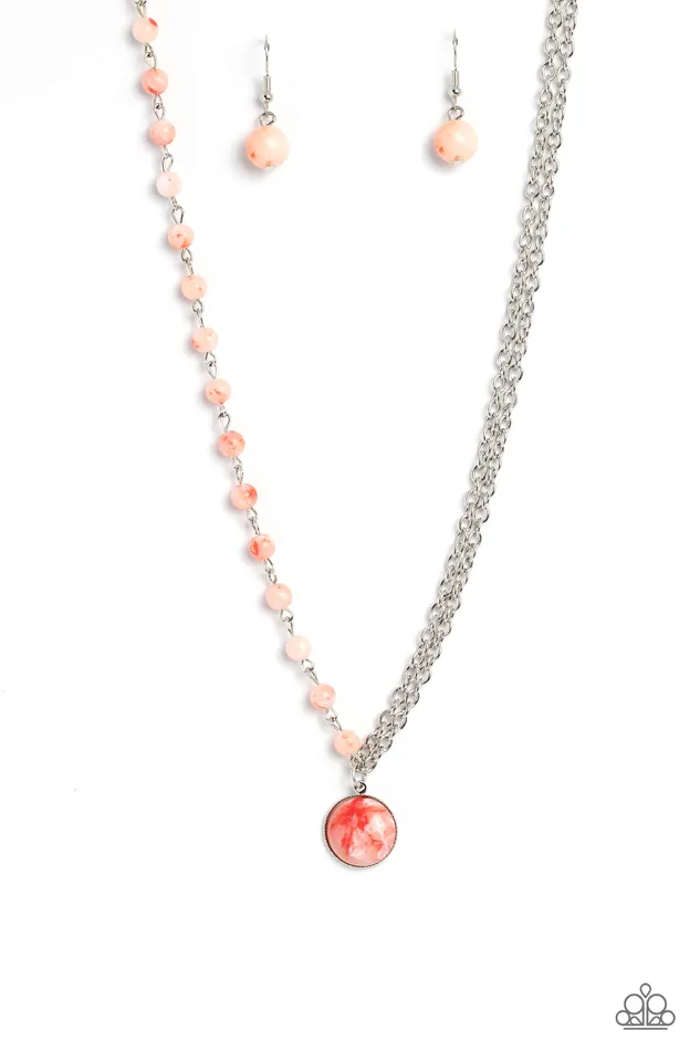 Necklaces Paparazzi Accessories Local Legend Orange Necklace Jewelry by Bretta