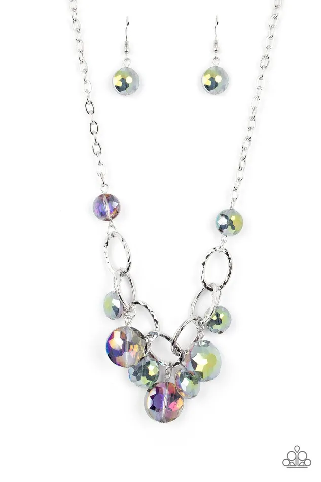 Necklaces Paparazzi Accessories Rhinestone River Multi Necklace Jewelry by Bretta