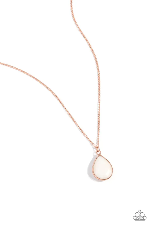 Necklaces Paparazzi Accessories Sparkling Stones Copper Necklace Jewelry by Bretta