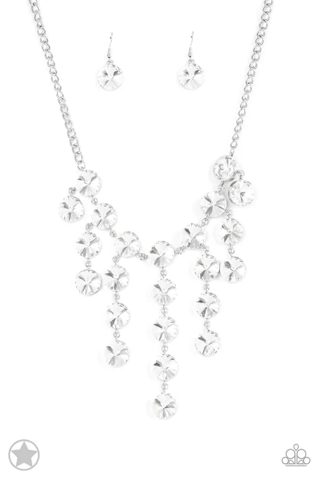 Necklaces Paparazzi Accessories Spotlight Stunner White Necklace Jewelry by Bretta