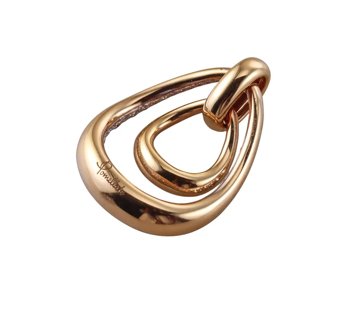 Necklaces Pomellato Fantina Diamond Rose Gold Pendant Pomellato