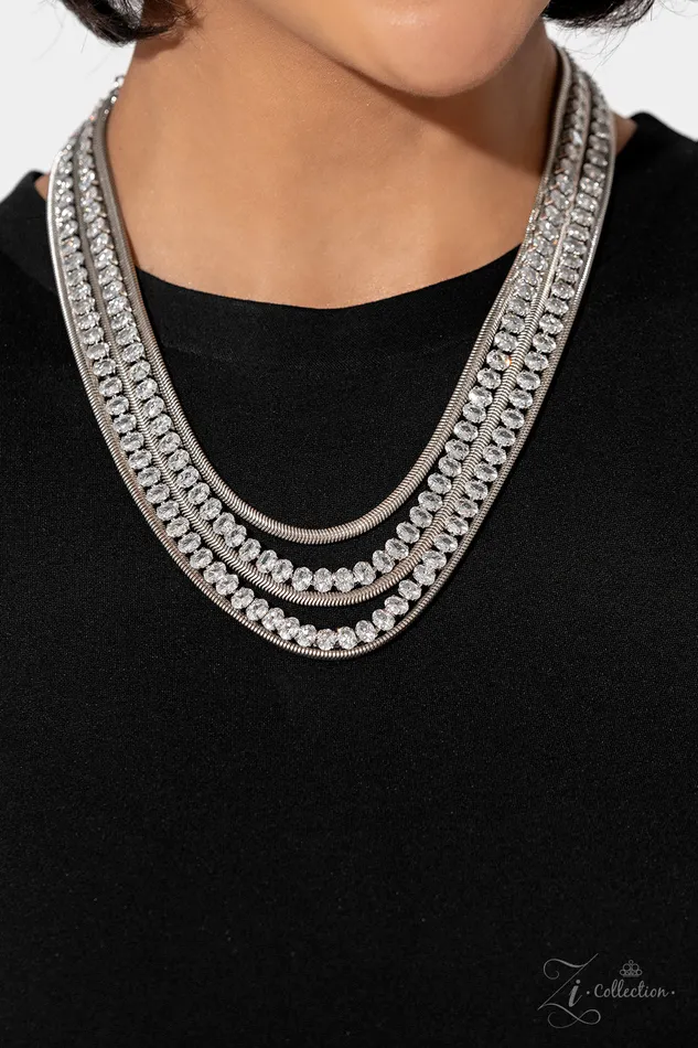 Necklaces Tenacious White Necklace Zi Collection 2023 Jewelry by Bretta Paparazzi Accessories Necklaces Tenacious White Necklace Zi Collection 2023 Jewelry by Bretta Paparazzi Accessories