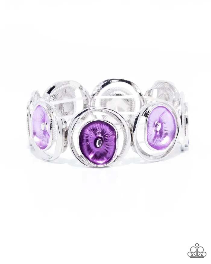 Painted Promise Purple Bracelet Jewelry by Bretta Paparazzi Accessories Bracelets Painted Promise Purple Bracelet Jewelry by Bretta Paparazzi Accessories Bracelets