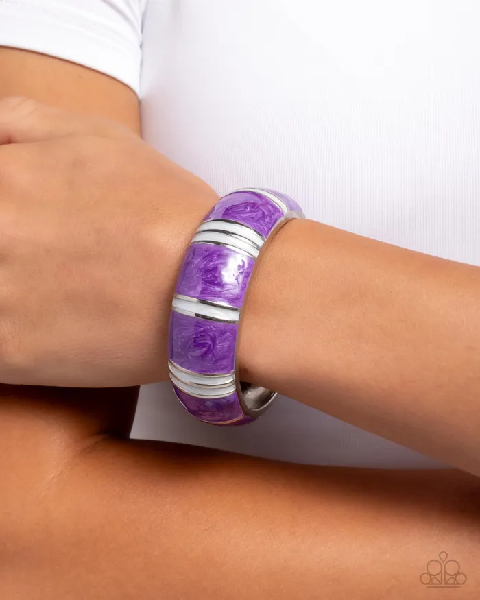 Paparazzi Accessories Bracelets Pearly Persistence Purple Bracelet Jewelry by Bretta Paparazzi Accessories Bracelets Pearly Persistence Purple Bracelet Jewelry by Bretta