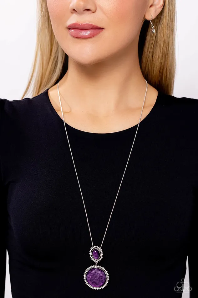 Paparazzi Accessories Castle Cadenza Purple Necklace Jewelry by Bretta Necklaces Paparazzi Accessories Castle Cadenza Purple Necklace Jewelry by Bretta Necklaces