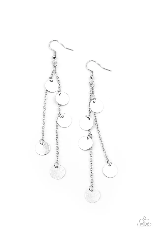 Paparazzi Accessories Earrings Take A Good Look Silver Earrings Jewelry By Bretta