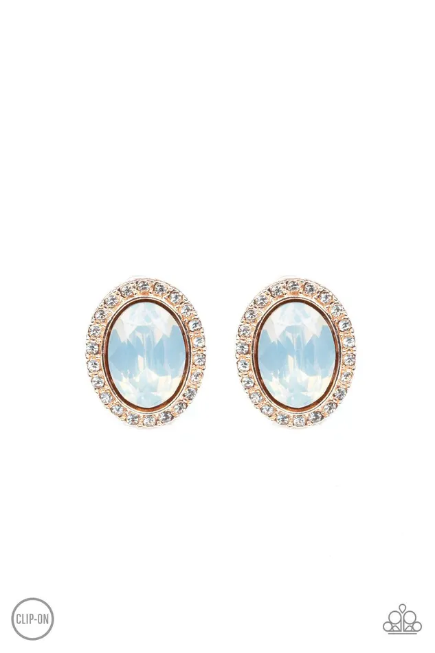 Paparazzi Accessories Have A GLOW At It Gold Earrings Jewelry by Bretta Earrings
