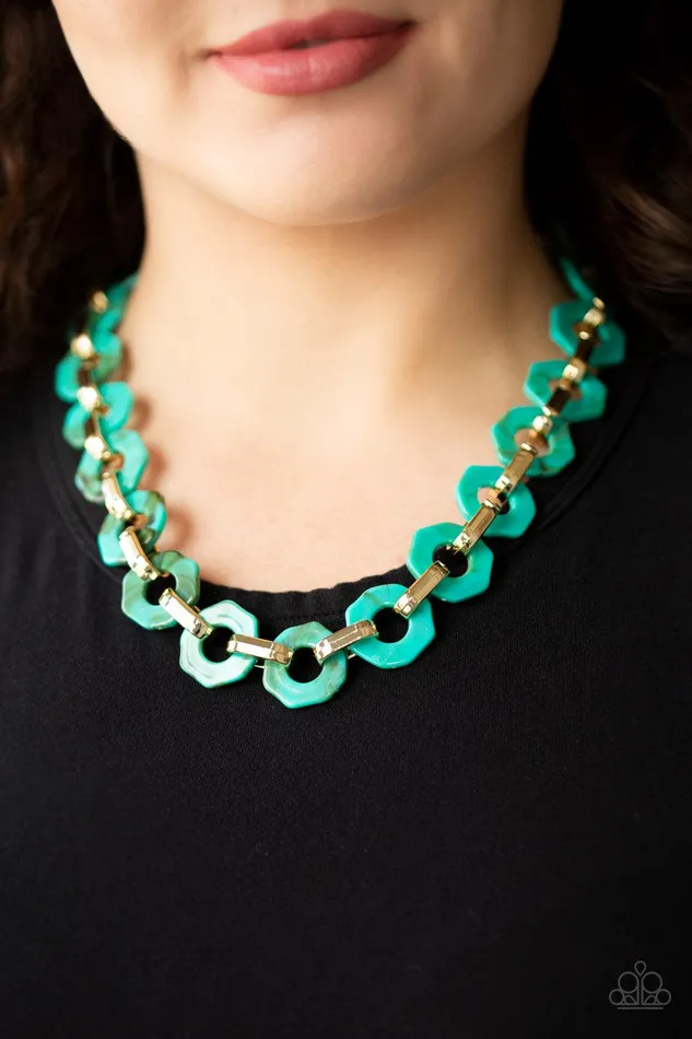 Paparazzi Accessories Necklaces Fashionista Fever Blue Necklace Jewelry by Bretta Paparazzi Accessories Necklaces Fashionista Fever Blue Necklace Jewelry by Bretta