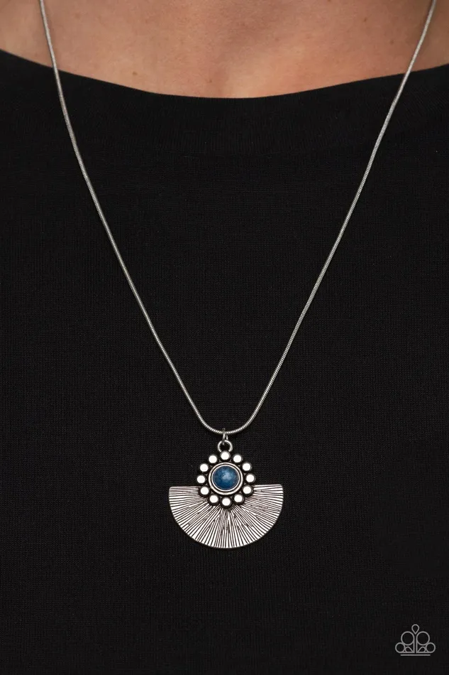 Paparazzi Accessories Necklaces Magnificent Manifestation Blue Necklace Jewelry by Bretta