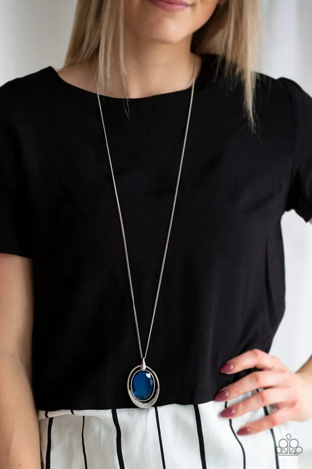 Paparazzi Accessories Necklaces Metro MustHave Blue Necklace Jewelry By Bretta