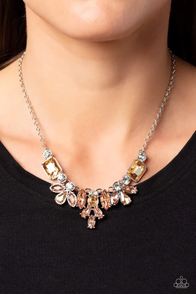 Paparazzi Accessories Necklaces Prima Donna Dazzle Brown Necklace Jewelry by Bretta Paparazzi Accessories Necklaces Prima Donna Dazzle Brown Necklace Jewelry by Bretta