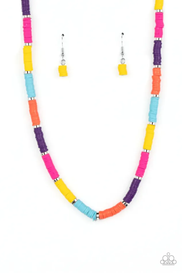 Paparazzi Accessories Necklaces Rainbow Road Multi Necklace Jewelry by Bretta