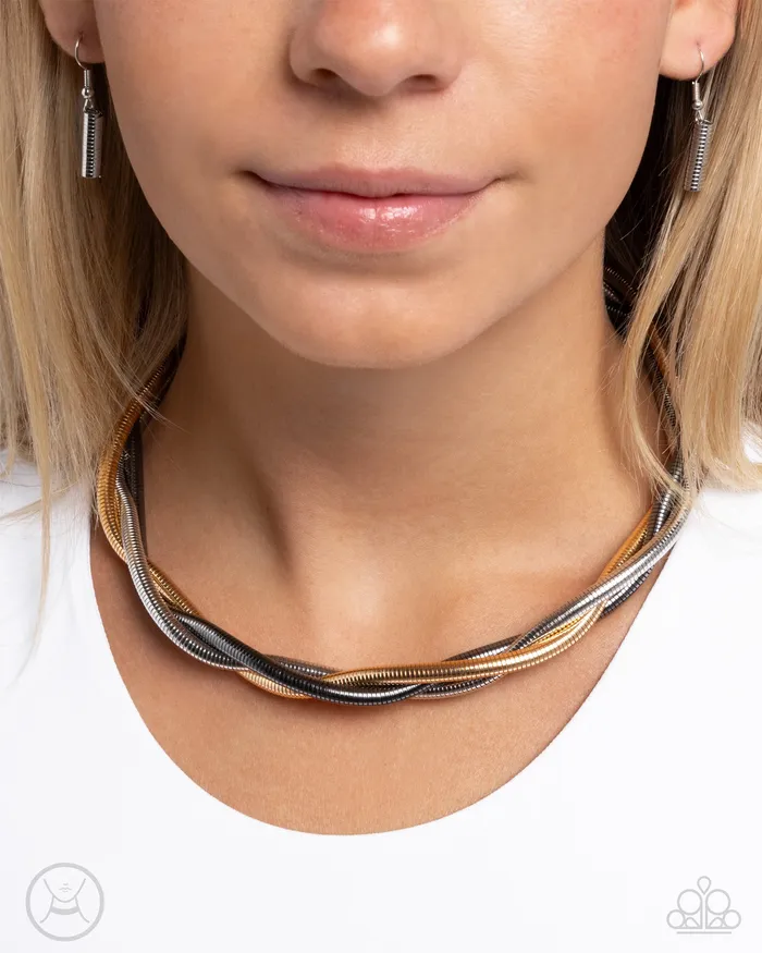 Paparazzi Accessories Necklaces Sleek Splendor Multi Necklace Jewelry by Bretta
