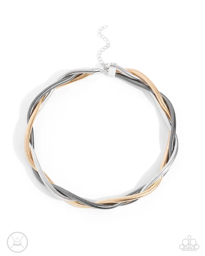 Paparazzi Accessories Necklaces Sleek Splendor Multi Necklace Jewelry by Bretta