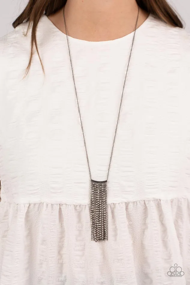 Paparazzi Accessories Necklaces Stellar Crescendo Black Necklace Jewelry by Bretta Paparazzi Accessories Necklaces Stellar Crescendo Black Necklace Jewelry by Bretta