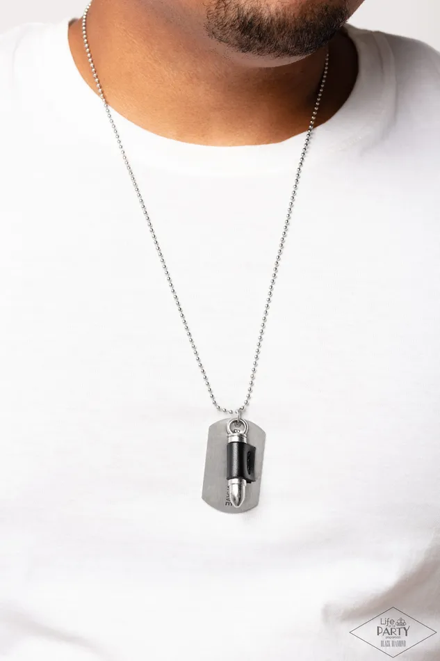 Paparazzi Accessories Proud Patriot Black Necklace Jewelry by Bretta Necklaces