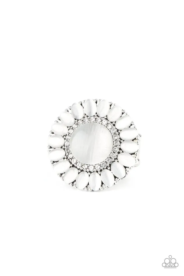 Paparazzi Accessories Rings Elegantly Eden White Ring Jewelry By Bretta