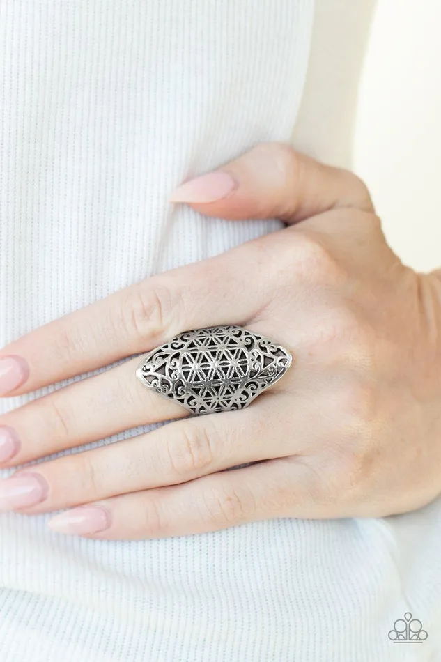 Paparazzi Accessories Rings FRILL Ride Silver Ring Jewelry by Bretta