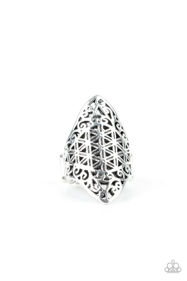Paparazzi Accessories Rings FRILL Ride Silver Ring Jewelry by Bretta
