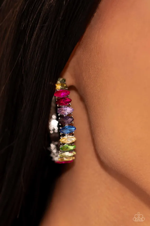 Rainbow Range Multi Earrings Jewelry by Bretta Paparazzi Accessories Earrings