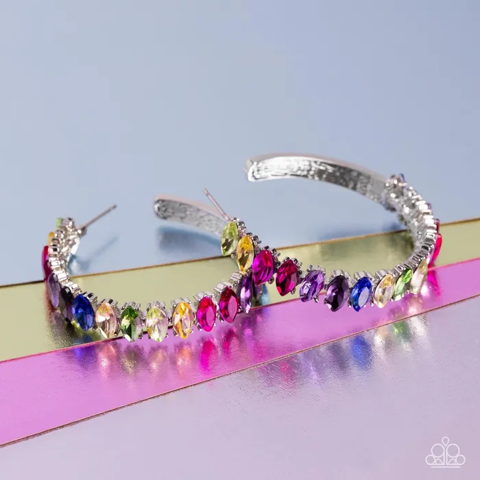 Rainbow Range Multi Earrings Jewelry by Bretta Paparazzi Accessories Earrings