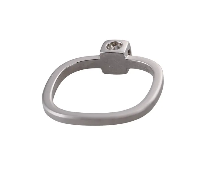Rings Dinh Van Dinh Van Le Cube Diamond White Gold Small Ring