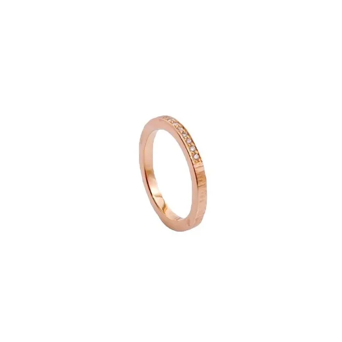 Rings Joanna Jablko Jewelry Raw Pavement 14 kt diamond ring