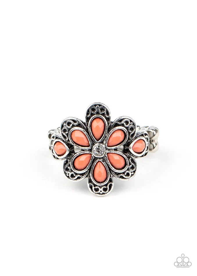Rings Paparazzi Accessories Fruity Florals Orange Ring Jewelry by Bretta Rings Paparazzi Accessories Fruity Florals Orange Ring Jewelry by Bretta